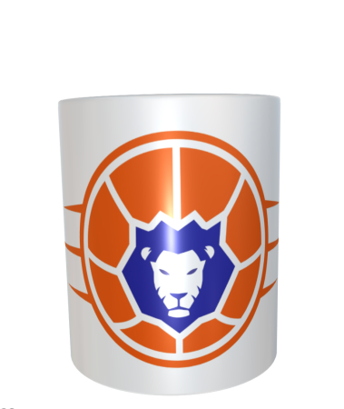 Tasse | Basketball Löwen | weiß