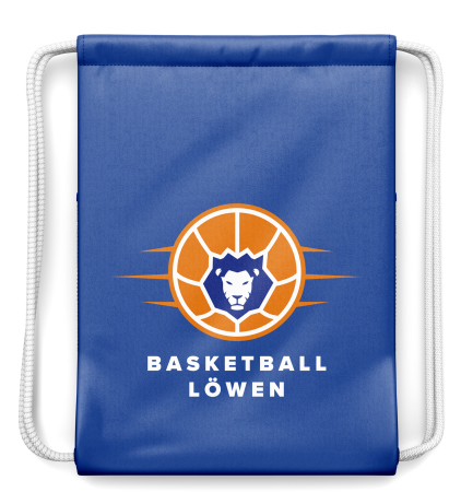 Gym Sac | Basketball Löwen | royal blau