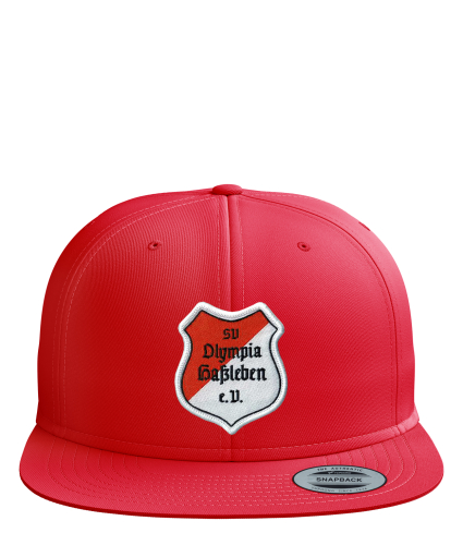 Basecap Snapback rot - SV Olympia Hassleben