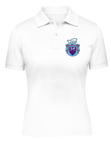 Polo Shirt | Damen | weiß - Karneval Club Alach