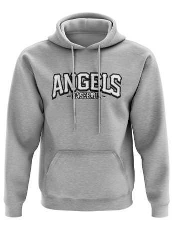 Hooded Sweatshirt heather grey - Erfurt Angels