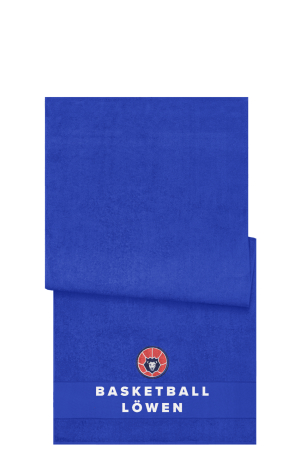 Handtuch blau | Basketball Löwen