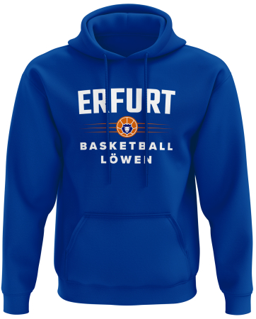 Hoodie | unisex | Erfurt | Basketball Löwen | royal...