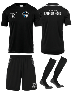 Trikot Set | SCORE KIT | schwarz - FC An Der Fahner Höhe