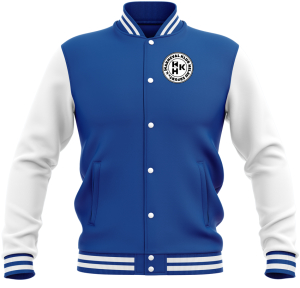 College Jacke | unisex | blau - KKH Erfurt