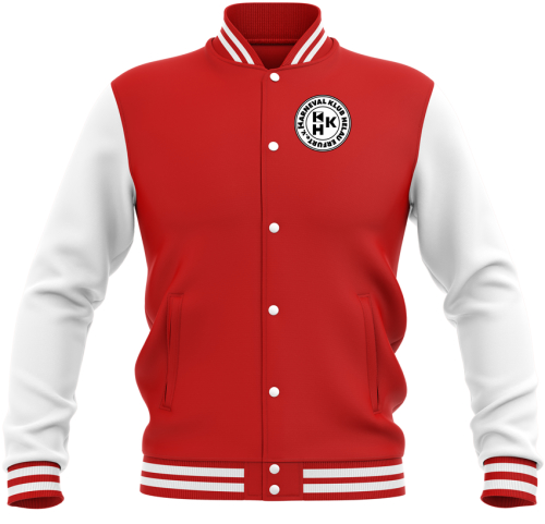 College Jacke | unisex | rot - KKH Erfurt