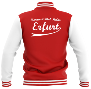 College Jacke | unisex | rot - KKH Erfurt