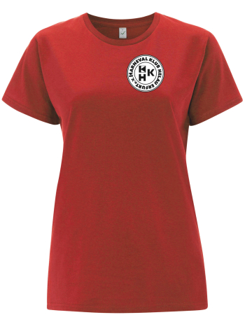 T-Shirt | Damen | Baumwolle | rot - KKH Erfurt