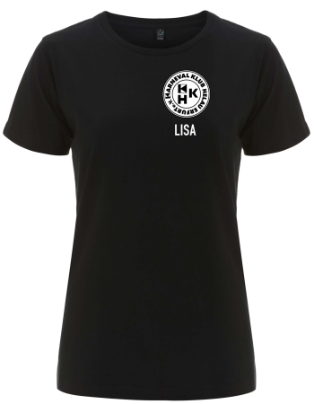 T-Shirt | Damen | Baumwolle | schwarz - KKH Erfurt