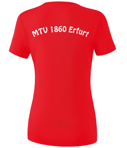 Funktions- T-Shirt | Damen | erima | rot - MTV 1860 Erfurt