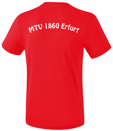 Baumwoll- T-Shirt | Herren | erima | rot - MTV 1860 Erfurt