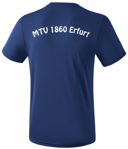 Baumwoll- T-Shirt | Herren | erima | navy - MTV 1860 Erfurt