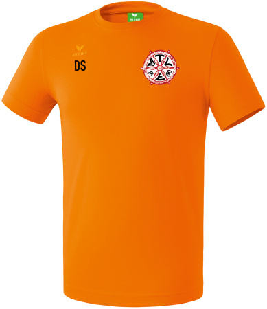 Baumwoll- T-Shirt | Herren | erima | orange - MTV 1860...