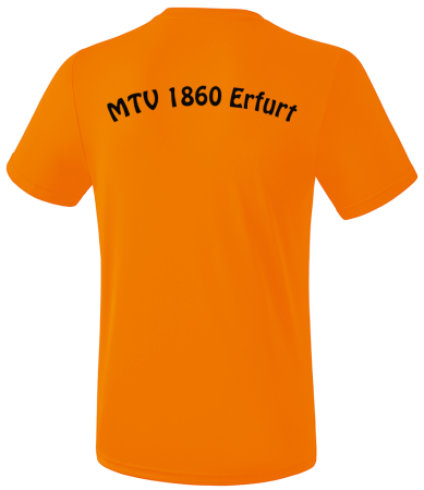 Baumwoll- T-Shirt | Herren | erima | orange - MTV 1860 Erfurt