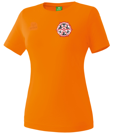 Baumwoll- T-Shirt | Damen | erima | orange - MTV 1860 Erfurt