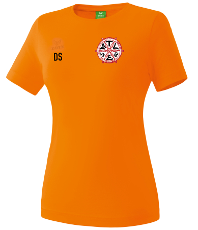 Baumwoll- T-Shirt | Damen | erima | orange - MTV 1860 Erfurt