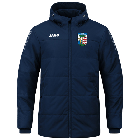 Coachjacke | Team mit Kapuze | navy - TSV 1861 Bad...