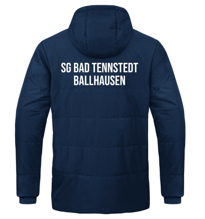 Coachjacke | Team mit Kapuze | navy - TSV 1861 Bad Tennstedt/Ballhausen