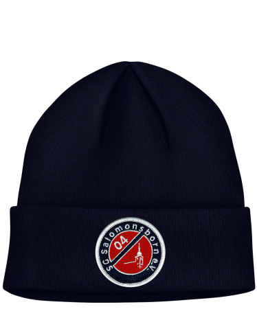 Wintermütze Beanie navy - SG Salomonsborn 04