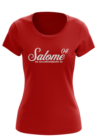 T-Shirt | Damen | Salome | rot | SG Salomonsborn 04
