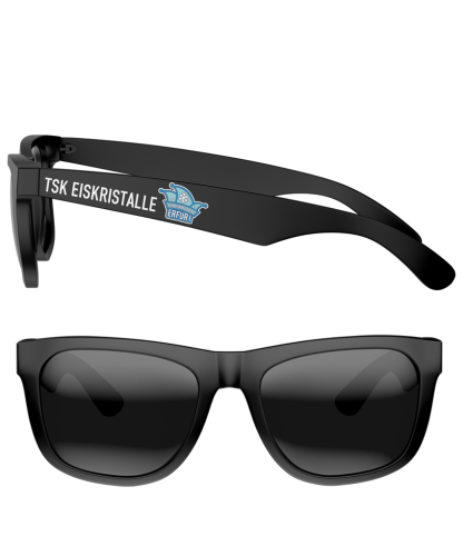 Sonnenbrille | schwarz - TSK Eiskristalle Erfurt