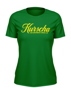 T-Shirt | Kurscha | Damen | grün - Bad Blankenburger Carneval Club