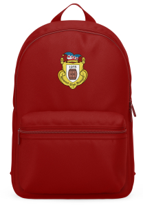 Rucksack | rot | Logo | Karneval Club Braugold