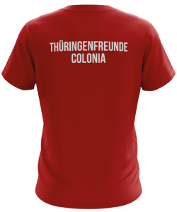 T-Shirt | rot | Thüringenfreunde Colonia