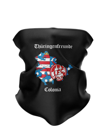 Neck Tube | Loop | schwarz - Thüringenfreunde Colonia