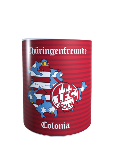 Tasse | rot - Thüringenfreunde Colonia