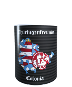 Tasse | schwarz - Thüringenfreunde Colonia