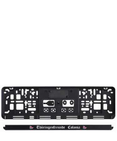 KFZ-Kennzeichenhalter | Thüringenfreunde Colonia