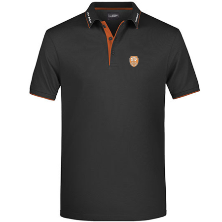 Poloshirt für Herren | schwarz | GTV Erfurt...