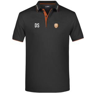 Poloshirt für Herren | schwarz | GTV Erfurt "Corona Dance" | Vorstand