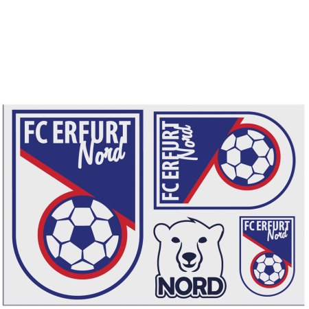 Stickerkarte | Outdoor | FC Erfurt Nord