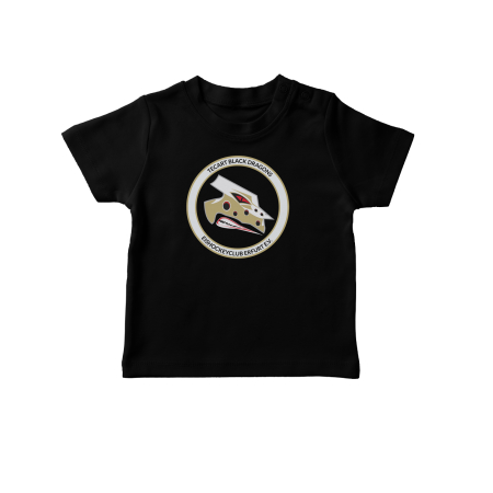 Baby T-Shirt | schwarz | Logo | Black Dragons