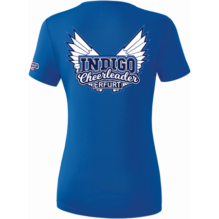 T-Shirt | Ladies - Indigo Cheerleader