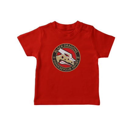 Baby T-Shirt | rot | Merchlogo | Black Dragons