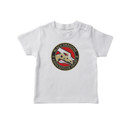 Baby T-Shirt | weiß | Merchlogo | Black Dragons