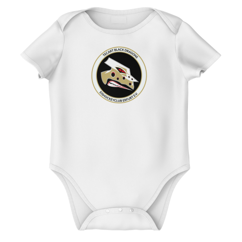 Babybody | weiß | Logo | Black Dragons