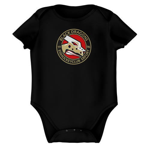 Babybody | schwarz | Merchlogo | Black Dragons