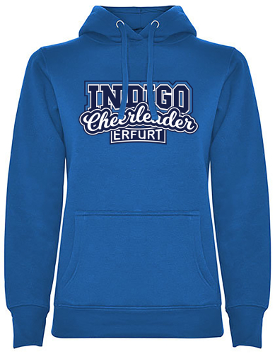 Hoodie | Damen | Indigo Cheerleader