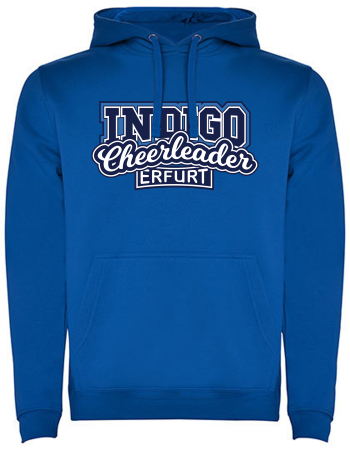 Hoodie | Herren - Indigo Cheerleader