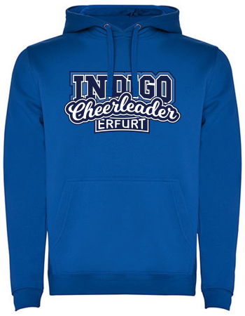 Hoodie | Herren - Indigo Cheerleader