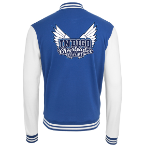 College Sweatjacke | Unisex - Indigo Cheerleader