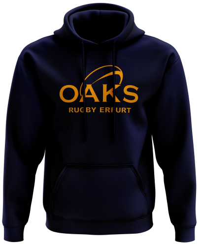 Hoodie | College Logo | navyblau - Erfurt Oaks Rugby