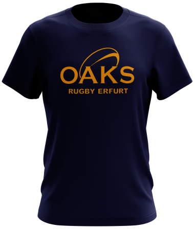 T-Shirt | College Logo | navy - Erfurt Oaks