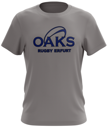 T-Shirt | College Logo | heather grey - Erfurt Oaks