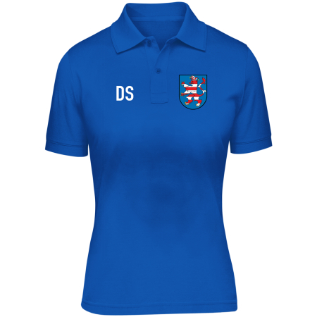 Poloshirt | Damen | royal - Landesverband Thüringer...