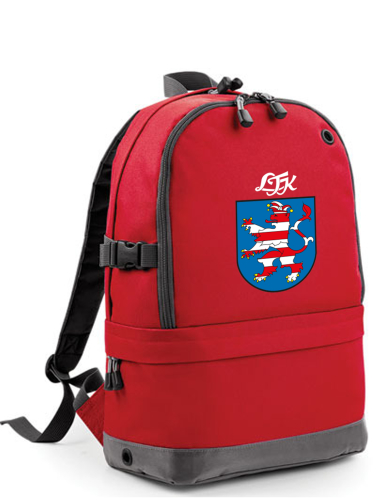 Rucksack | rot | Landesverband Thüringer Karnevalvereine